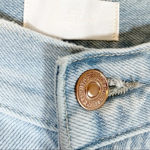 7 for all Mankind Easy Straight Jeans Size 25 - Picture 11 of 15